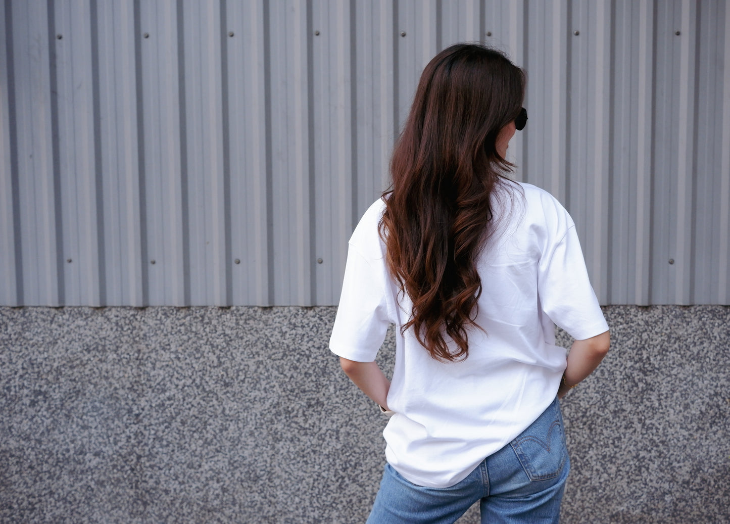 Black & White 230 GSM Oversized Fit