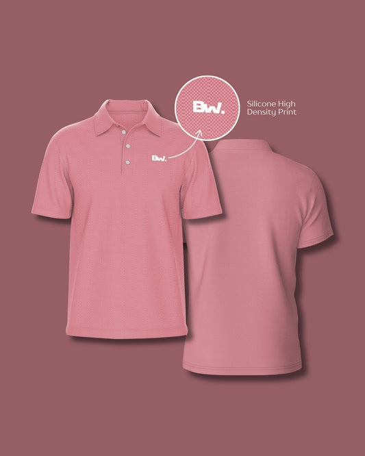 Club Collection - Court Polo (Salmon Pink)