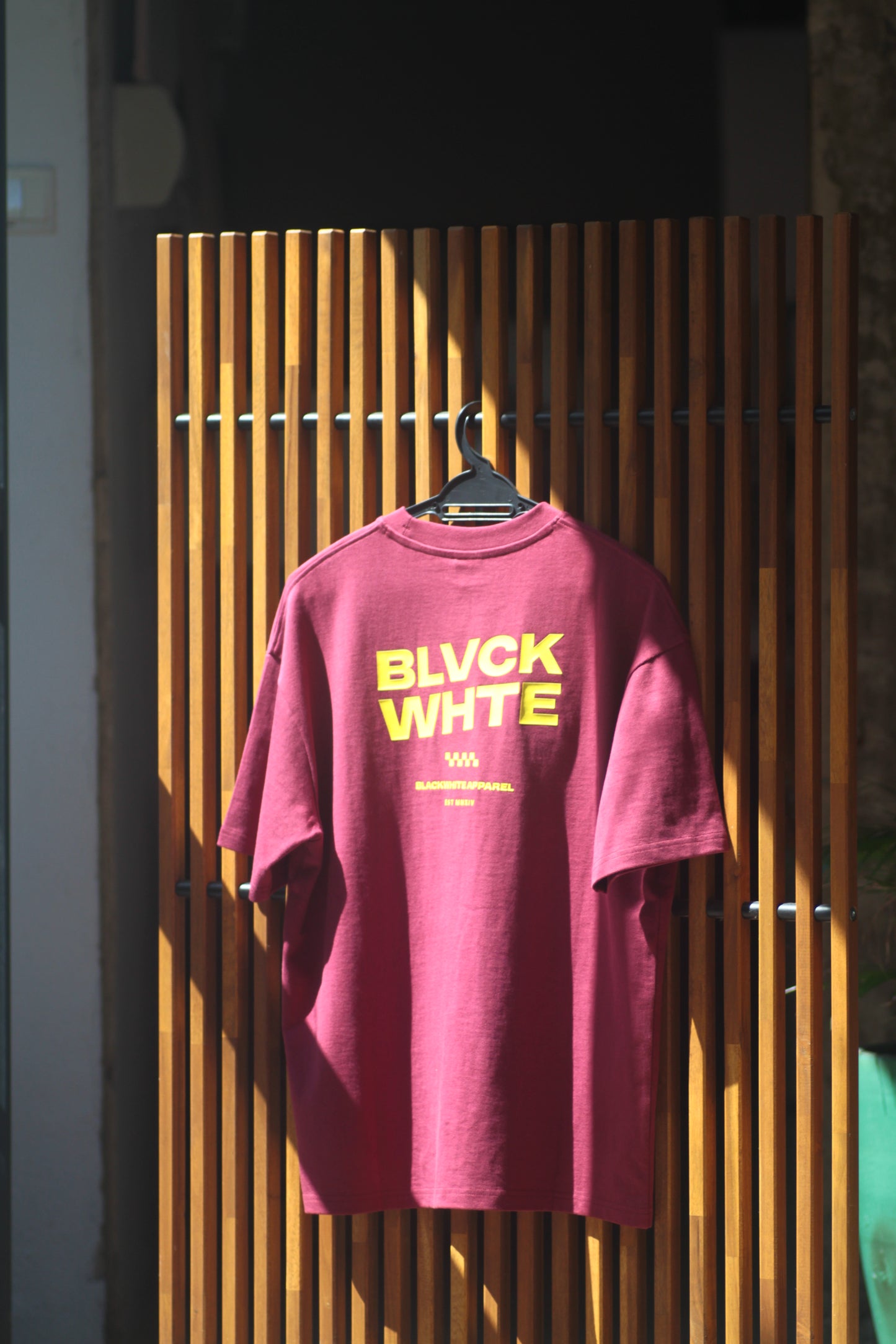 [NEW ARRIVAL] 300 GSM Premium Oversized Tees - Atelier Collection (Burgundy)