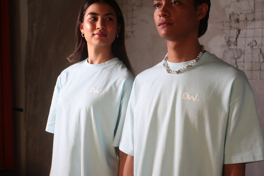 [NEW ARRIVAL] 300 GSM Premium Oversized Tees - Atelier Collection (Baby Blue)