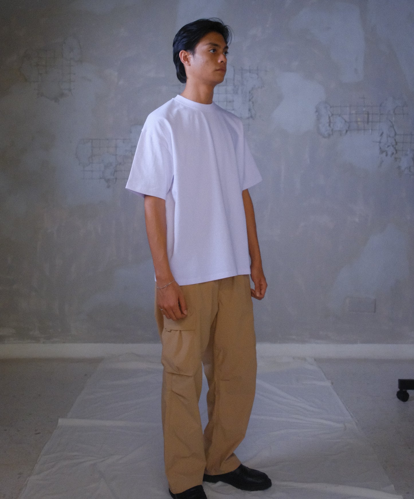 [NEW ARRIVAL] 300 GSM Premium Oversized Tees - Atelier Collection (Plain White)