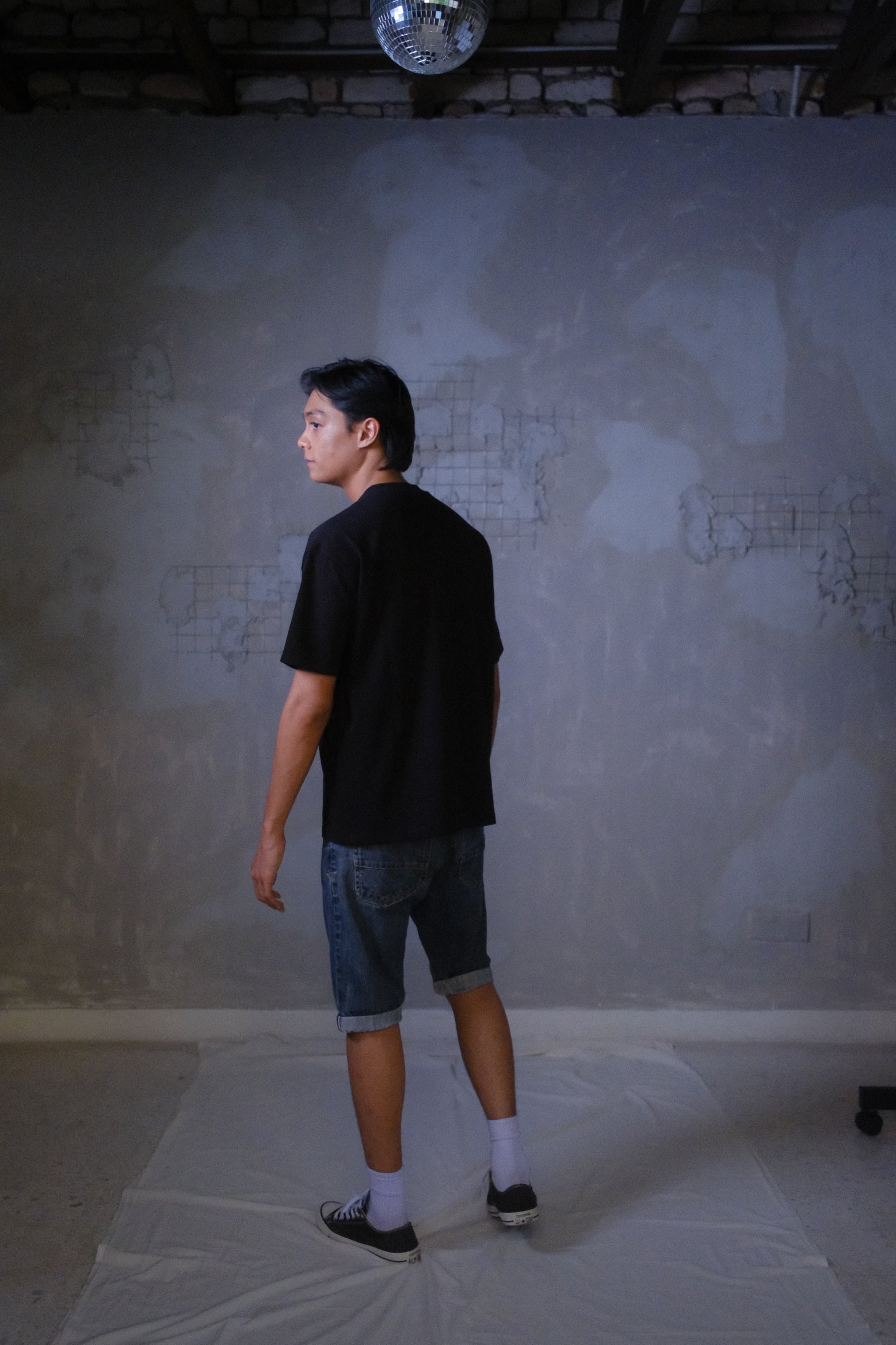 [NEW ARRIVAL] 300 GSM Premium Oversized Tees - Atelier Collection (Plain Black)