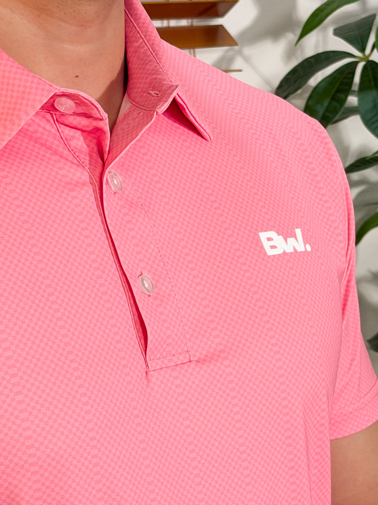 Club Collection - Court Polo (Salmon Pink)
