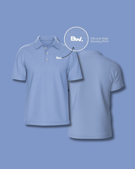 Club Collection - Court Polo (Sky Blue)