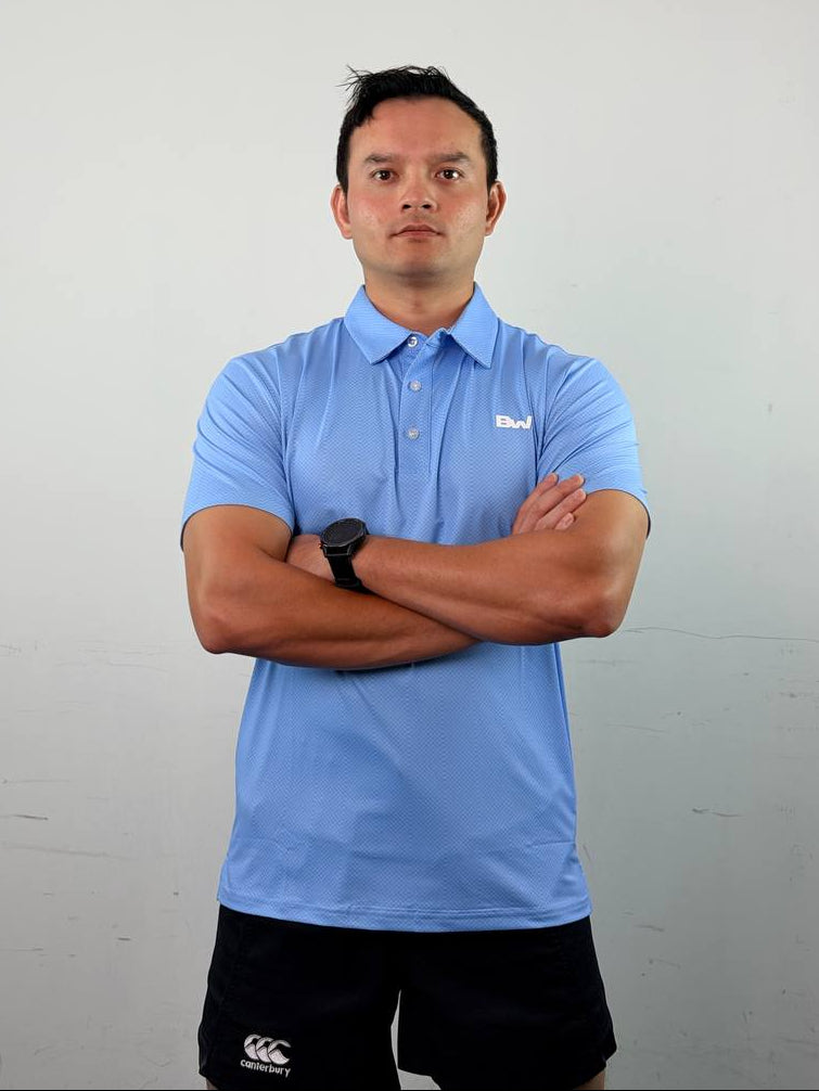 Club Collection - Court Polo (Sky Blue)