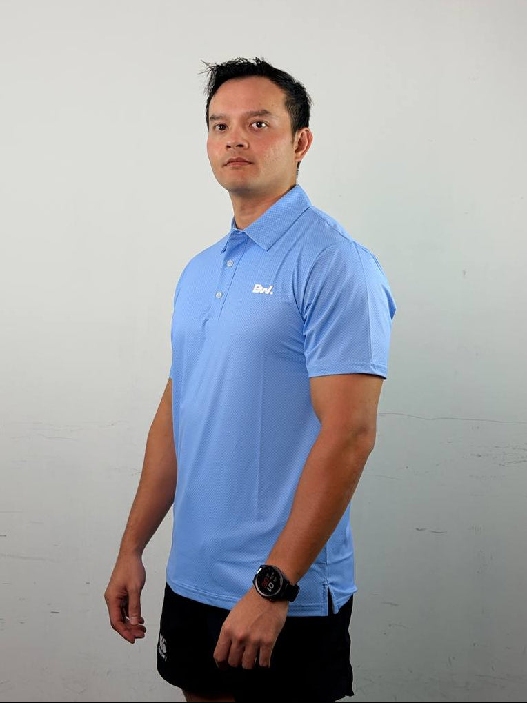 Club Collection - Court Polo (Sky Blue)