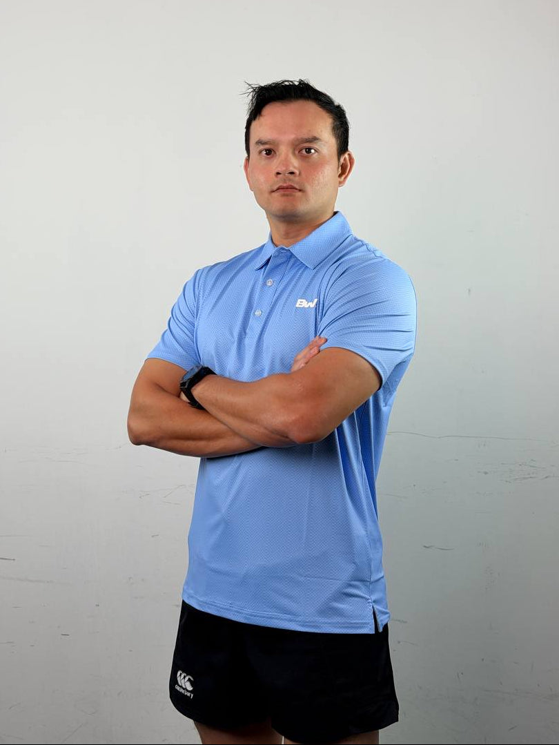 Club Collection - Court Polo (Sky Blue)