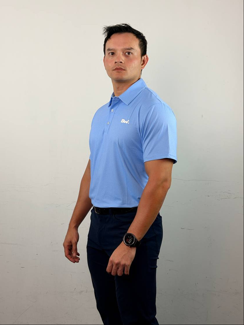 Club Collection - Court Polo (Sky Blue)