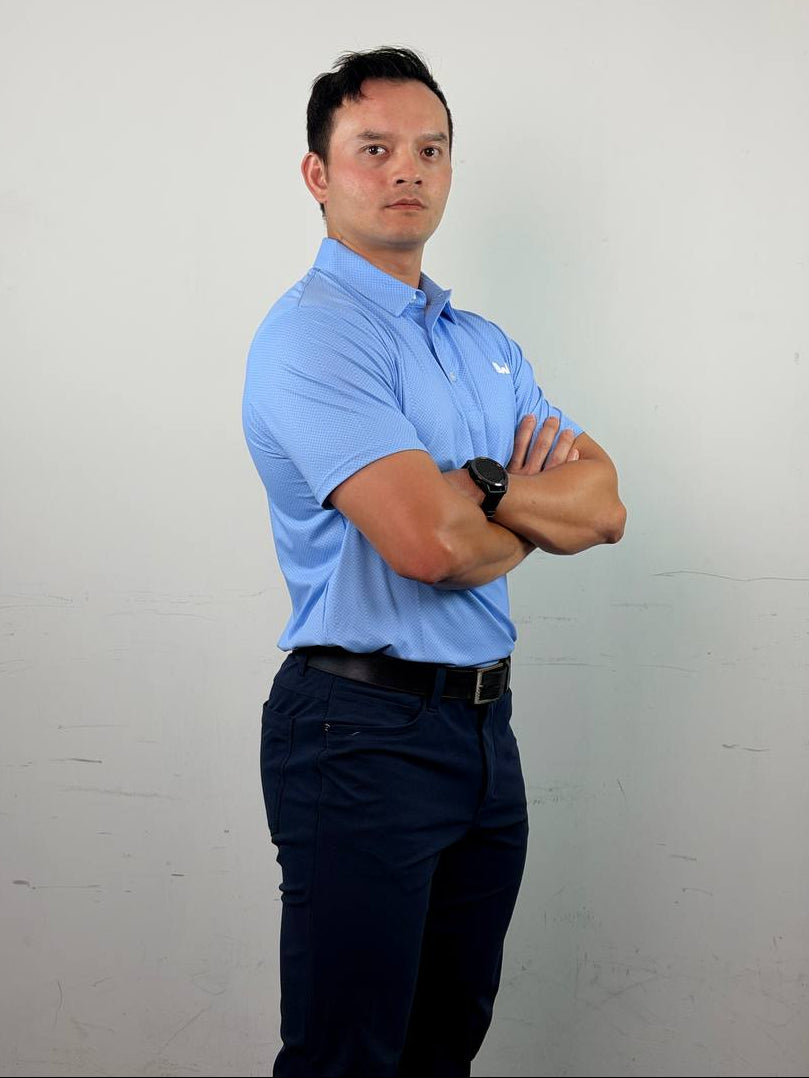 Club Collection - Court Polo (Sky Blue)