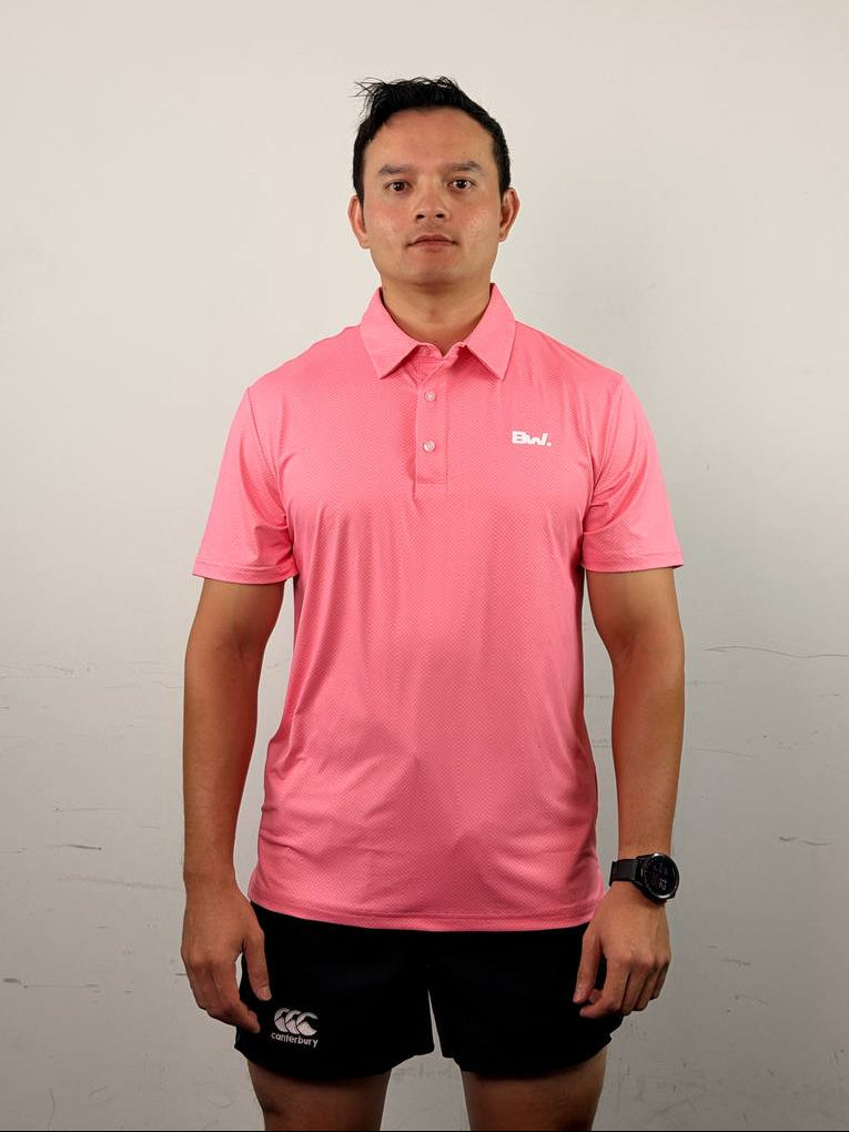 Club Collection - Court Polo (Salmon Pink)