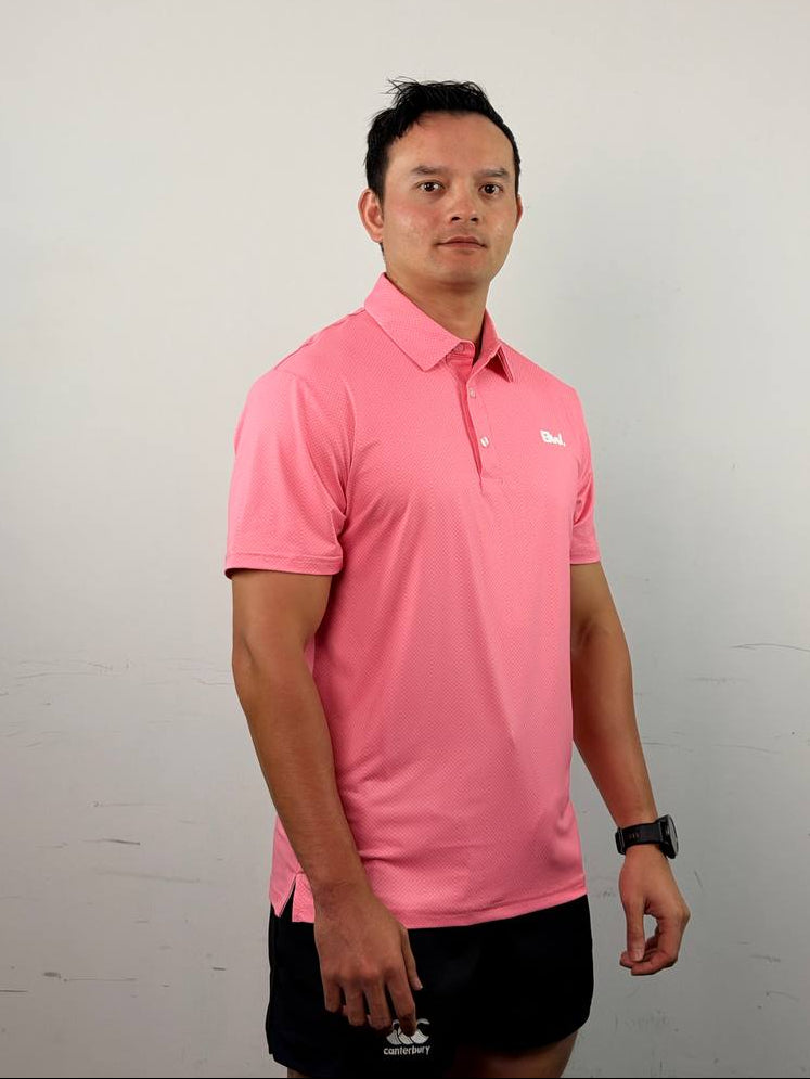 Club Collection - Court Polo (Salmon Pink)