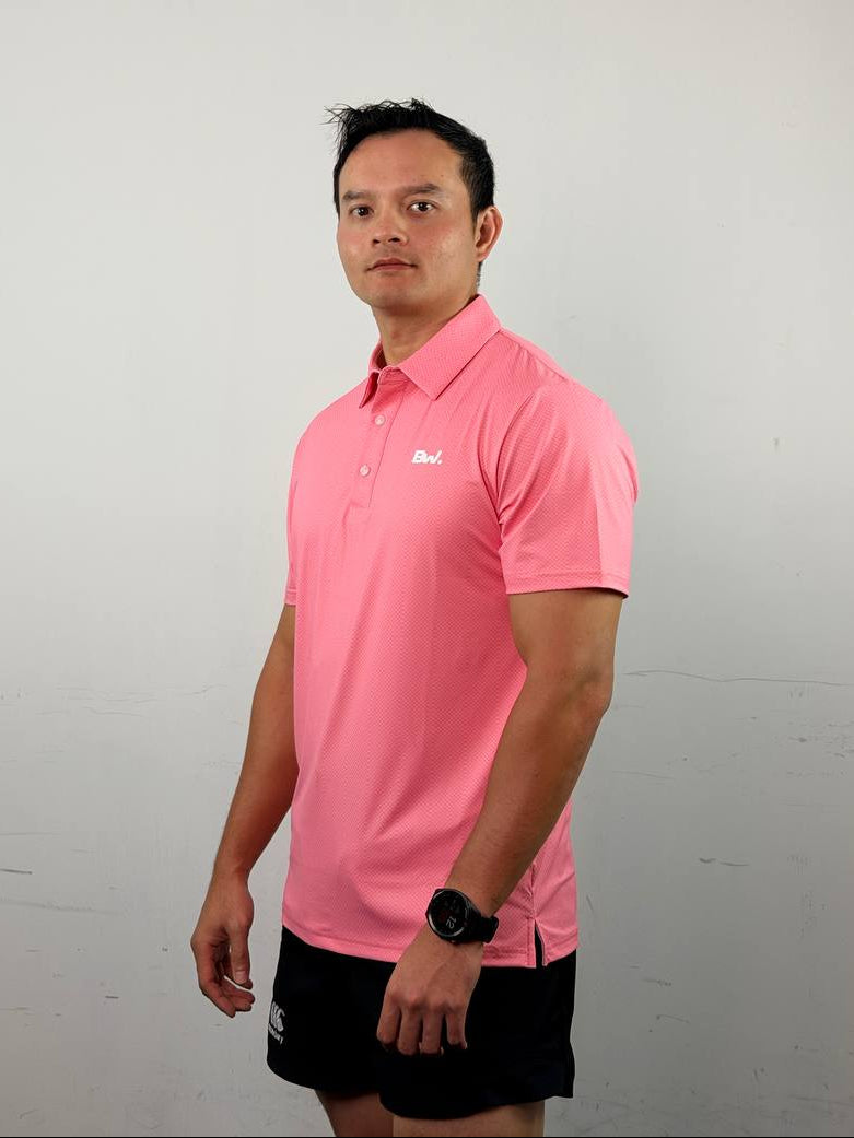 Club Collection - Court Polo (Salmon Pink)