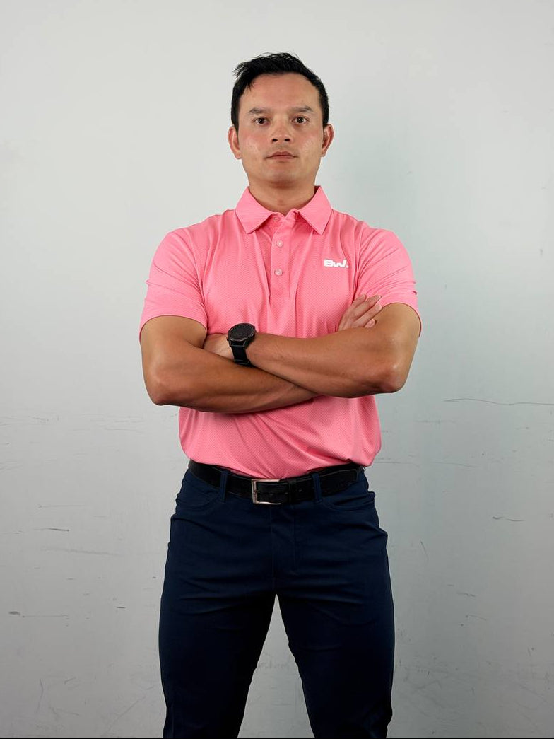 Club Collection - Court Polo (Salmon Pink)
