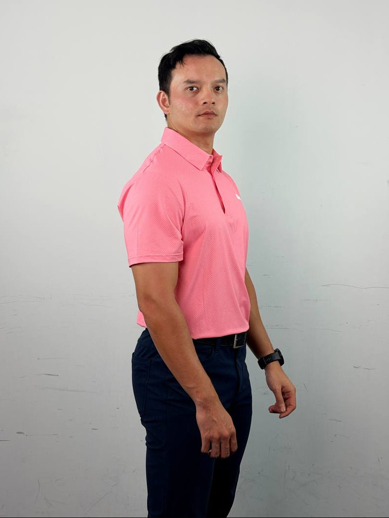 Club Collection - Court Polo (Salmon Pink)