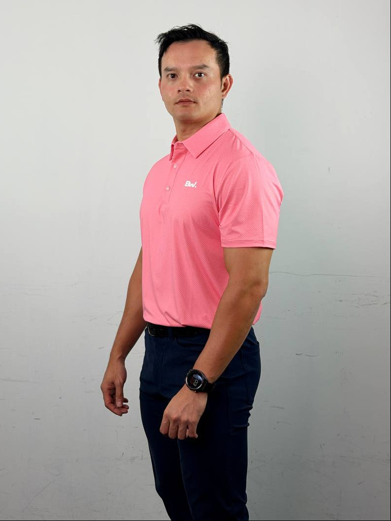 Club Collection - Court Polo (Salmon Pink)