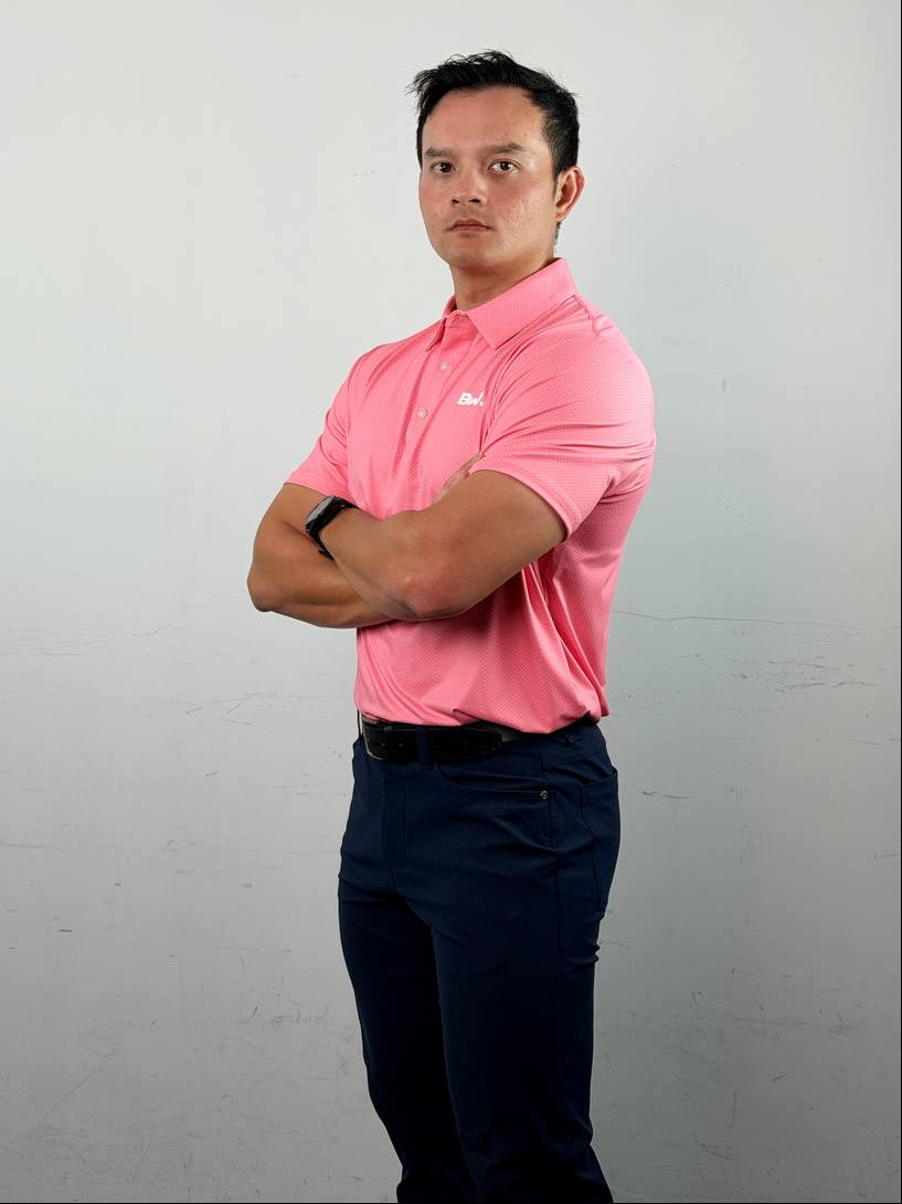 Club Collection - Court Polo (Salmon Pink)